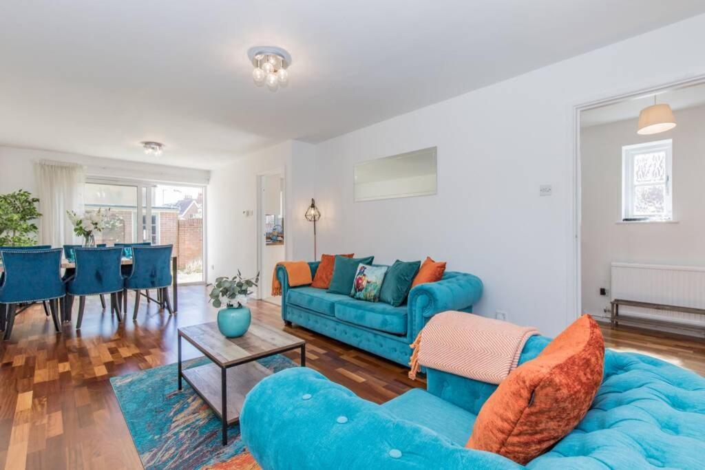 Stylish Townhouse In The Heart Of Summertown 옥스퍼드 외부 사진